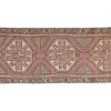 1970s Hand Knotted Vintage Turkish Anatolian Oushak Runner | Area Rug in Rugs by Vintage Pillows Store. Item composed of cotton