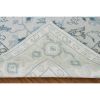 Lucerne Blue Wool Handknotted Rug | Area Rug in Rugs by Organic Weave Shop. Item composed of fiber