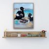 Bondi Lamington - Original painting | Oil And Acrylic Painting in Paintings by Meredith H. Item made of canvas works with boho & contemporary style