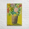 Canvas Print - Jubilee - Impressionist Floral Still Life Art | Work by Eman's Gallery