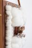 PENELOPE | Tapestry in Wall Hangings by Keyaiira | leather + fiber | Artist Studio in Santa Rosa. Item made of wood with wool