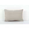 Orange Oriental Boho pillow Kilim pillow cover Chair pillow | Sham in Linens & Bedding by Vintage Pillows Store. Item composed of cotton & fiber