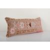 Anatolian Bedding Rug Pillow, Muted Lumbar Pillow Cover | Sham in Linens & Bedding by Vintage Pillows Store. Item composed of cotton and fiber