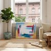 Bright Horizons | Colorful Abstract Original Painting | Oil And Acrylic Painting in Paintings by Abby May