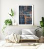 Industrial wall art, 'Dalston Rust I' photography print | Photography by PappasBland. Item composed of paper in contemporary or industrial style