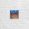 Canvas Print - Zeffir (exhale) - Fluid Abstract Earth & Sky | Work by Eman's Gallery