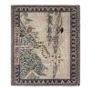 Handknotted Istanbul Bogazici Bridge Pictorial Rug | Area Rug in Rugs by Vintage Pillows Store. Item made of cotton with fiber
