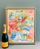 Fun Fete I Abstract Painting Framed | Prints in Paintings by carrie song
