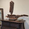 Driftwood Tabletop Display Piece "Relaxed" | Sculptures by Sculptured By Nature  By John Walker. Item composed of wood in minimalism style