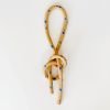 Clay Object 25 - Blue Dots Long Speckle Knot | Sculptures by OBJECT-MATTER / O-M ceramics
