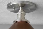Copper Ceiling Lighting - Model No. 6296 | Flush Mounts by Peared Creation. Item composed of copper