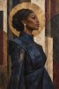 Quiet Authority | Oil And Acrylic Painting in Paintings by Madame A. K. Selestan