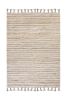Handmade Jute Wool Area Rug, Ivory Boho Farmhouse Carpet, Woven Floor Decor | Rugs by Swiflo