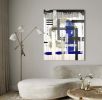 Crossroads No. 11 - Original mixed-media abstract | Mixed Media in Paintings by J. Kent Martin. Item composed of canvas compatible with mid century modern and contemporary style