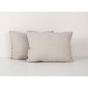 Pair Silk Ikat Velvet Pillow, Set of Two Silk Ikat Lumbar | Cushion in Pillows by Vintage Pillows Store