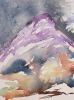 Otherside | Watercolor Painting in Paintings by Brazen Edwards Artist. Item made of paper & synthetic