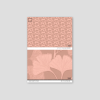 Gingko Vignette Wallpaper, peach | Wall Treatments by Samantha Santana Wallpaper & Creative Studio