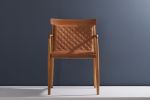 "Dry" CD4 . Quilted Leather 20363, Leather Backside, Arms | Armchair in Chairs by SIMONINI. Item made of wood with leather