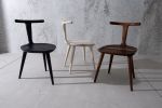 Oxbend Chair - 3 Legged | Dining Chair in Chairs by Fernweh Woodworking. Item composed of wood
