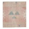 Turkish Small Muted Oushak Rug - Kitchen Rug Mat 1'7" X 3'8" | Area Rug in Rugs by Vintage Pillows Store. Item made of wool with fiber
