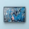 “Summer Rains” | Mixed Media in Paintings by Kate Kabissky. Item made of canvas & synthetic