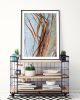 Industrial wall art, 'Rust Ribbons' abstract photograph | Photography by PappasBland. Item composed of paper in contemporary or industrial style
