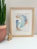 Breath of Wild Wind | Mixed Media in Paintings by TERRA ETHOS. Item in boho or contemporary style