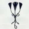 Hand Forged Iron Candelabra 20.5″ (52cm) | Candle Holder in Decorative Objects by edecrawzFC
