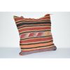 16" X 16" Striped Pillow Cases Fashioned | Sham in Linens & Bedding by Vintage Pillows Store. Item made of cotton