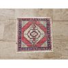 Faded Small Turkish Rug 2'3'' X 2'5'' | Area Rug in Rugs by Vintage Pillows Store