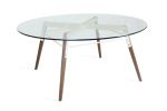 Ross Coffee Table | Tables by Tronk Design. Item composed of wood and glass