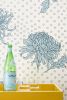 Kanoko - Blues | Wallpaper in Wall Treatments by Relativity Textiles. Item made of fabric & paper