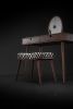 Upholstered Bench / Stool / Seat / Ottoman | Chairs by Manuel Barrera Habitables. Item composed of oak wood