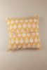 Golden Sunrise  Block Print Pillow | Pillows by Nehmat G
