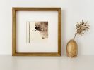 Brown Art Print/Minimal Abstract Painting/Modern Neutral | Prints by Melissa Mary Jenkins Art. Item made of paper works with minimalism & modern style