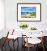 Beyond The Sea | Watercolor Painting in Paintings by Brazen Edwards Artist. Item composed of paper