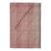 1970s Brown Vintage Turkish Handwoven Kilim Rug 4'8" X 6'5" | Area Rug in Rugs by Vintage Pillows Store. Item composed of wool and fiber