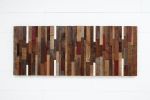 Reclaimed wood wall art | Wall Sculpture in Wall Hangings by Craig Forget. Item composed of wood in mid century modern or contemporary style