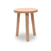 Side Table in Nude | Tables by Tina Frey. Item made of synthetic