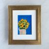 Sunflowers 2 | Oil And Acrylic Painting in Paintings by Ella Friberg. Item composed of paper & synthetic compatible with contemporary and modern style