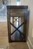 Stained Farmhouse Modern Style Ash Console Entry Table | Console Table in Tables by Hazel Oak Farms. Item composed of wood