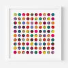 Splash Dots with Lavender Print | Prints in Paintings by Amelia Coward
