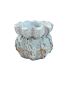Mist Ruffle Knit Planter | Vases & Vessels by RAW & UNIQ