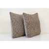 Turkish Kilim Pillow 20"x20" | Cushion in Pillows by Vintage Pillows Store. Item composed of fabric