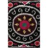 Central Asian Suzani Textile, Embroidered Cotton Bed Cover | Bed Spread in Linens & Bedding by Vintage Pillows Store. Item composed of cotton