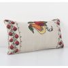 Embroided Turkish Kilim Pillow Cover, Aubusson Vase Design K | Cushion in Pillows by Vintage Pillows Store
