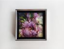 Purple Peony flower painting canvas original art, Floral | Oil And Acrylic Painting in Paintings by Natart. Item composed of canvas in contemporary style