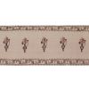 Vintage Aubusson Vase Design Kilim Runner - Embroided Hallwa | Area Rug in Rugs by Vintage Pillows Store. Item made of wool & fiber