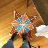 Geometric Art Rug | Small Rug in Rugs by Britny Lizet. Item made of cotton works with boho & contemporary style
