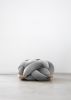 (L) Sterling Silver Knot Ottoman | Benches & Ottomans by Knots Studio